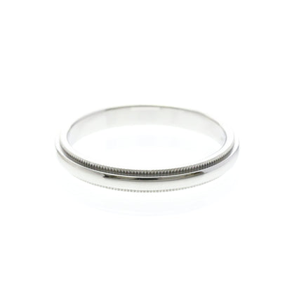 Tiffany Milgrain · Platinum