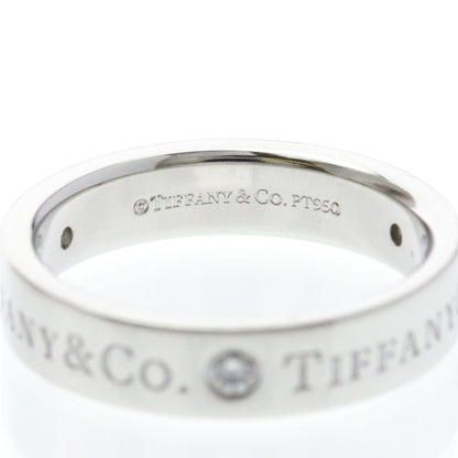 Tiffany Platinum Band · Three Diamonds