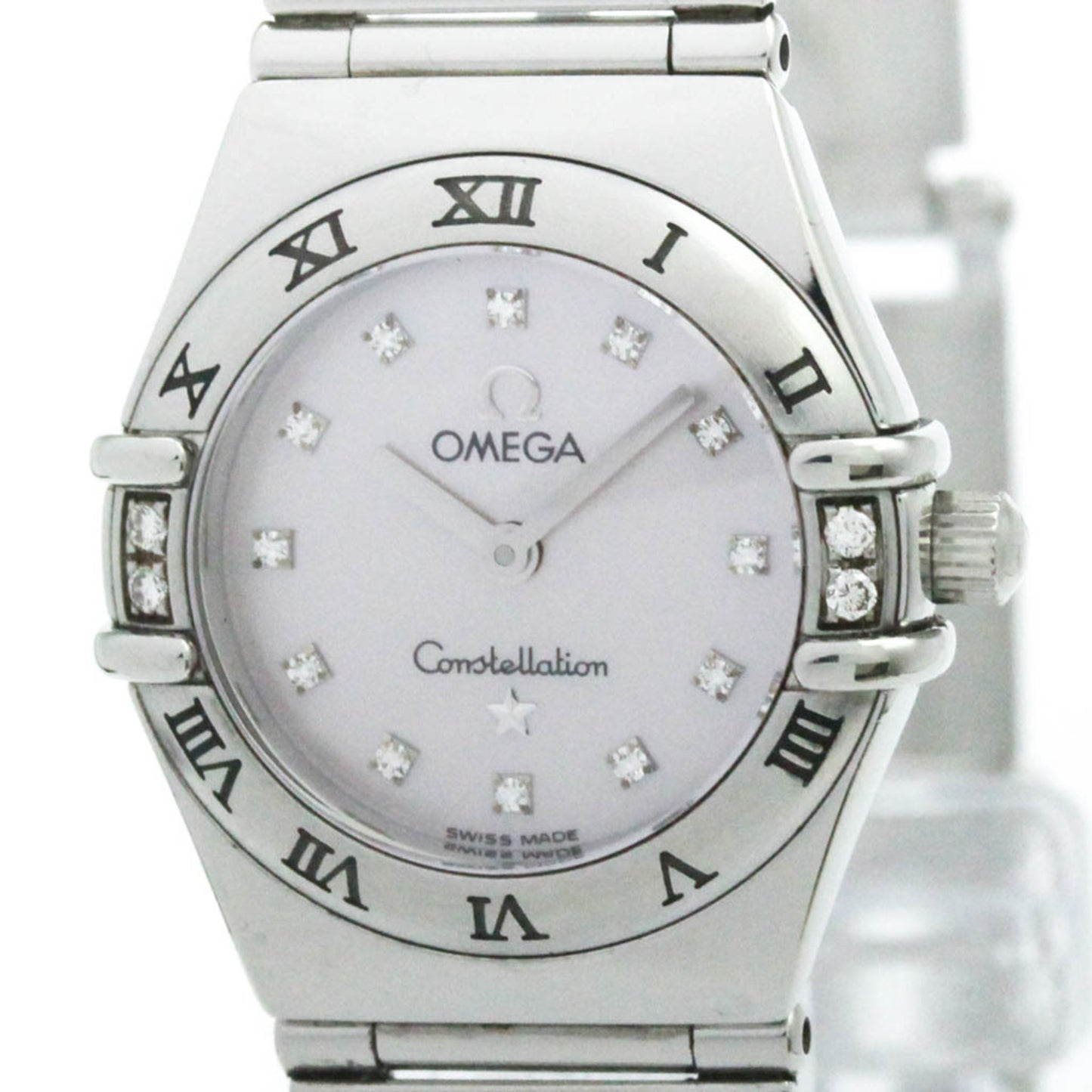 Omega Constellation · Diamond · Mother-of-Pearl