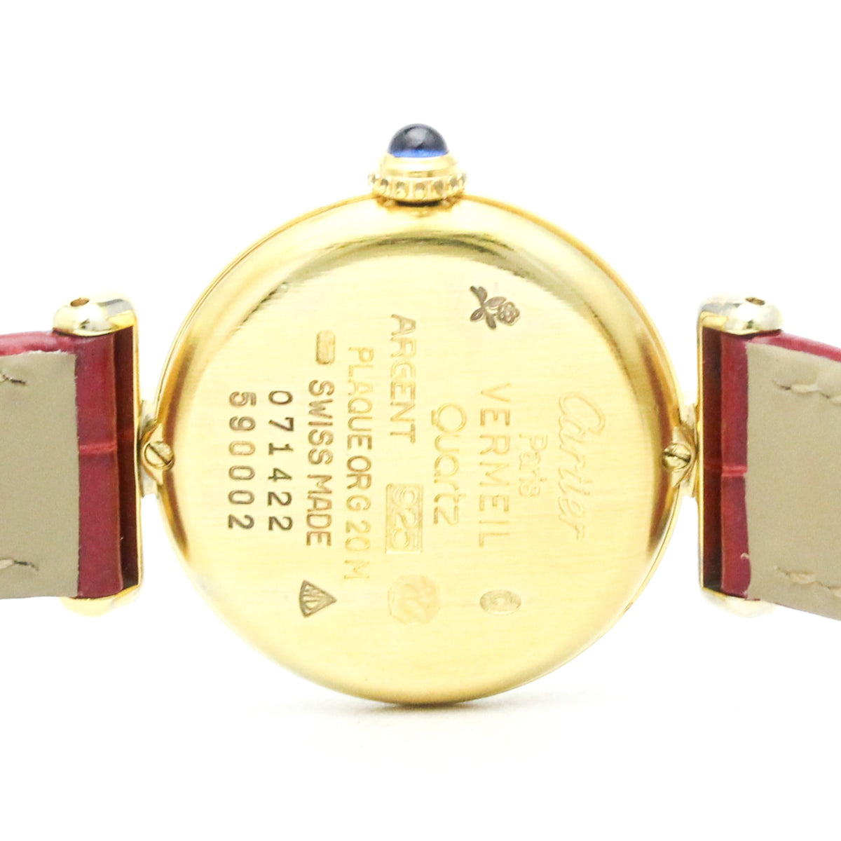 Cartier Colisee · Vermeil · Quartz