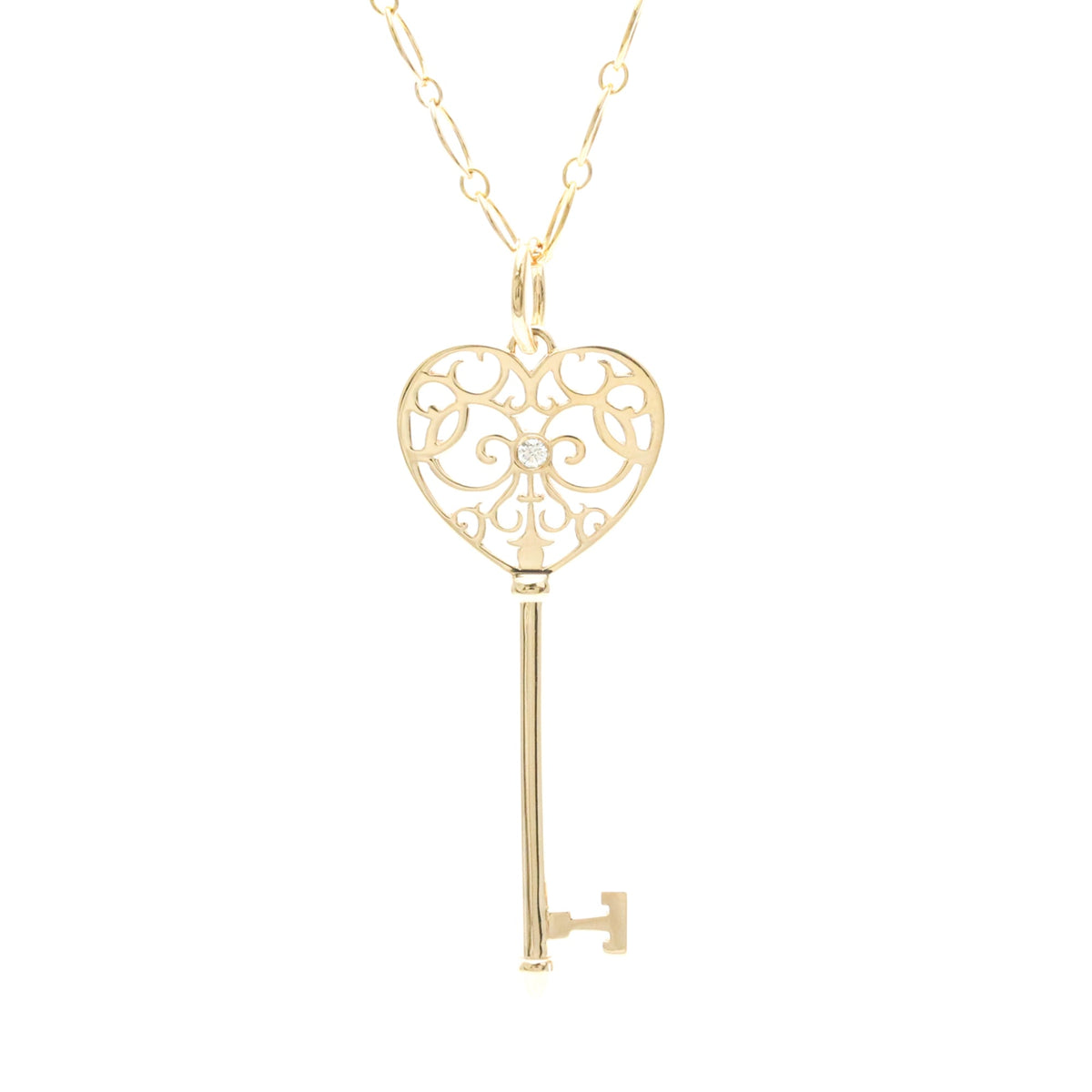 Tiffany Enchanted Heart Key · Rose Gold