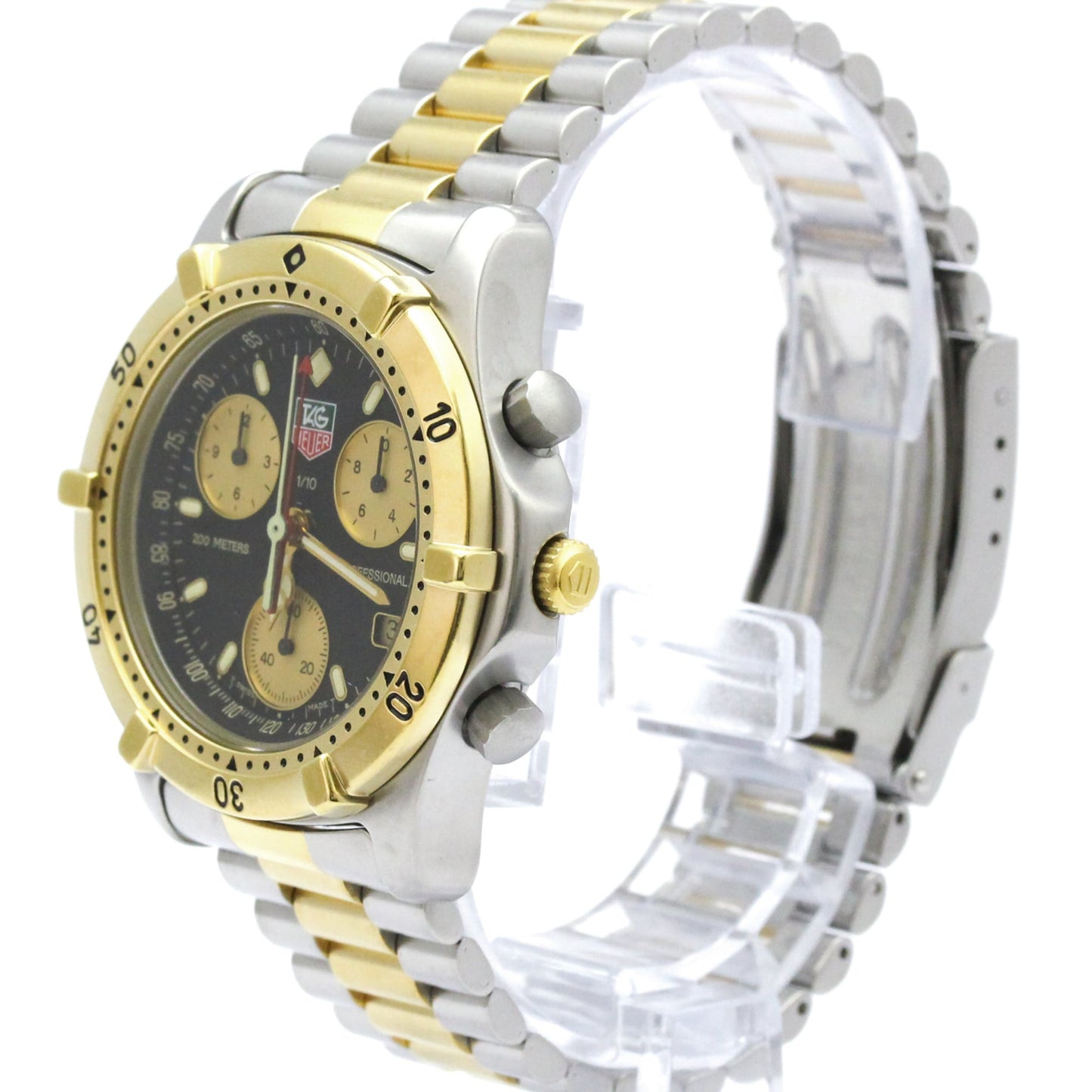 Tag Heuer 2000 Chronograph · Gold Plated
