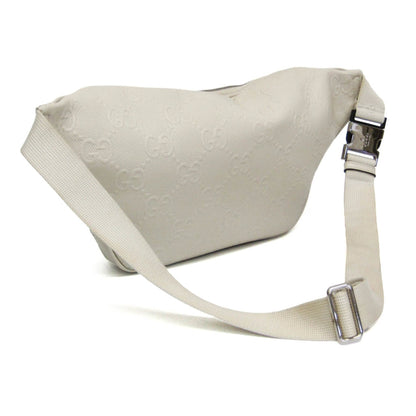 Gucci GG Embossed · Leather Belt Bag
