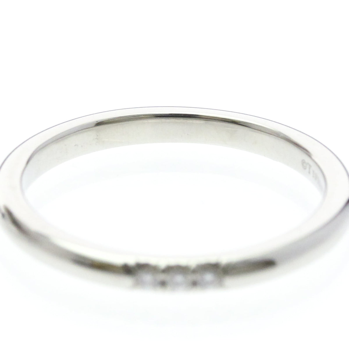 Tiffany Forever Wedding · Platinum · Diamond · Size 5 (EU 52.5)