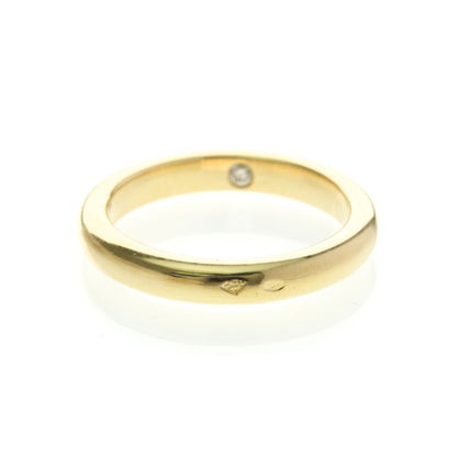 Chaumet Diamond Wedding Band · 18K Yellow Gold