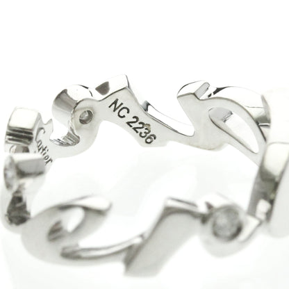 Cartier Signature · Diamond · 18K White Gold