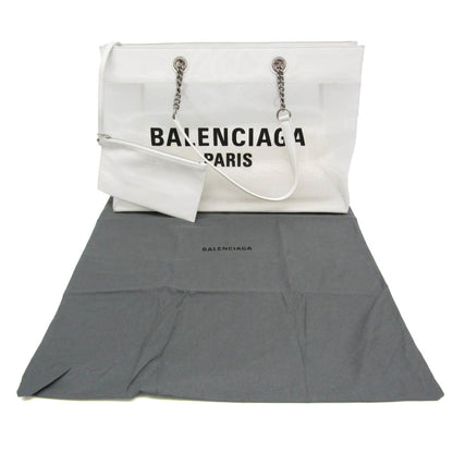 Balenciaga Duty Free Mesh · Leather Tote