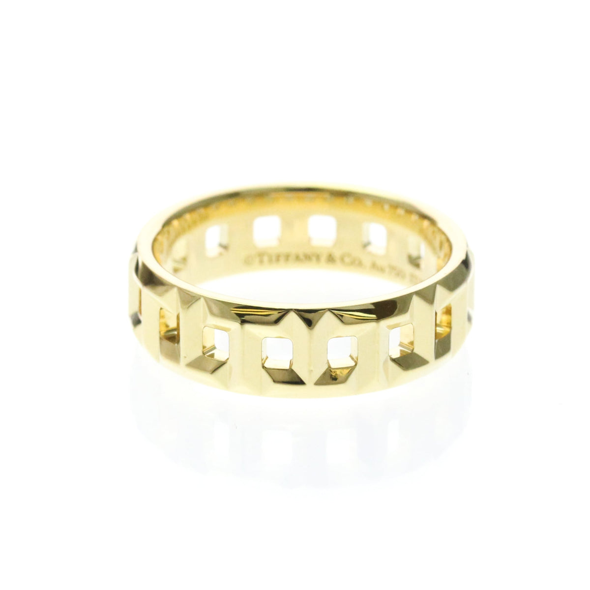 Tiffany T True Wide · 18K Yellow Gold