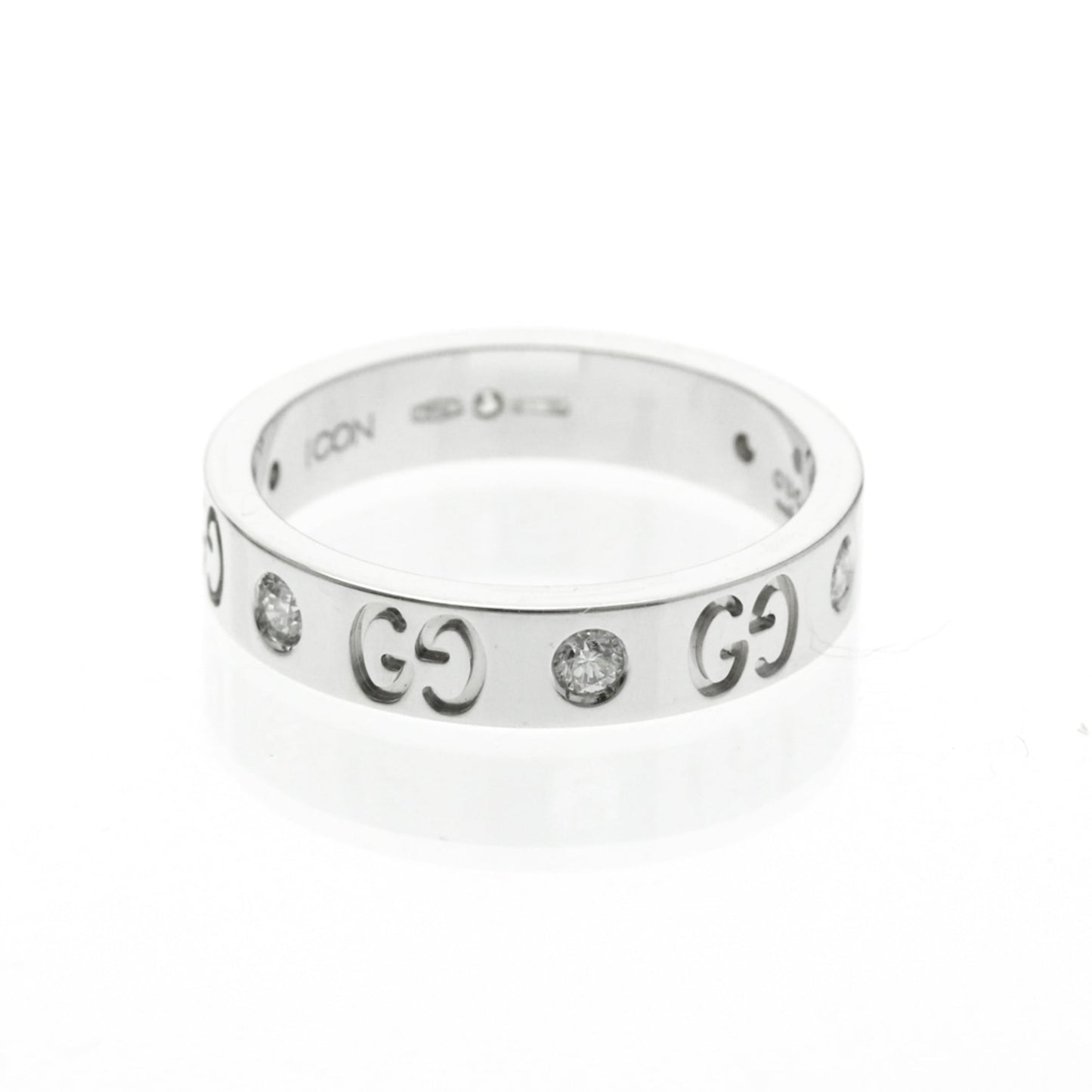Gucci Icon · Diamond · 18K White Gold