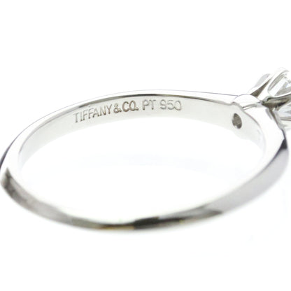 Tiffany Solitaire · Platinum · Diamond 0.23ct · Size 5.8 (EU 52)