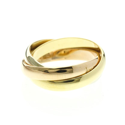 Cartier Trinity · Tri-Gold Band Ring