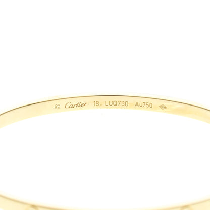 Cartier Love Bracelet · 18K Yellow Gold