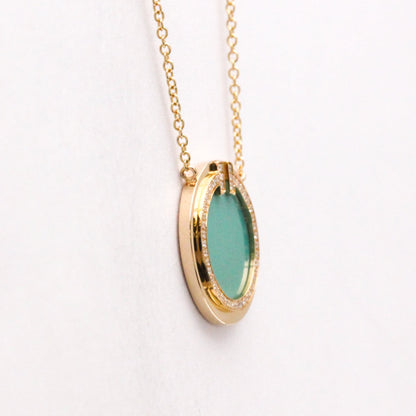 Tiffany T Two · Turquoise Diamond · Rose Gold