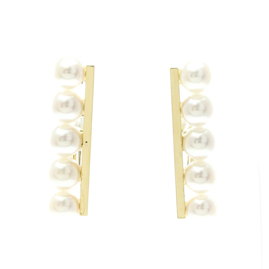 Tasaki Balance Plus · Pearl · 18K Yellow Gold
