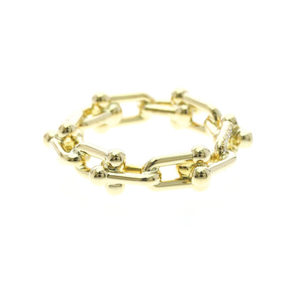 Tiffany Hardware Link · 18K Yellow Gold · Size 8 (EU 60)