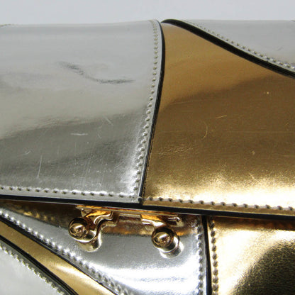 Marni Trunk Mini · Metallic Leather