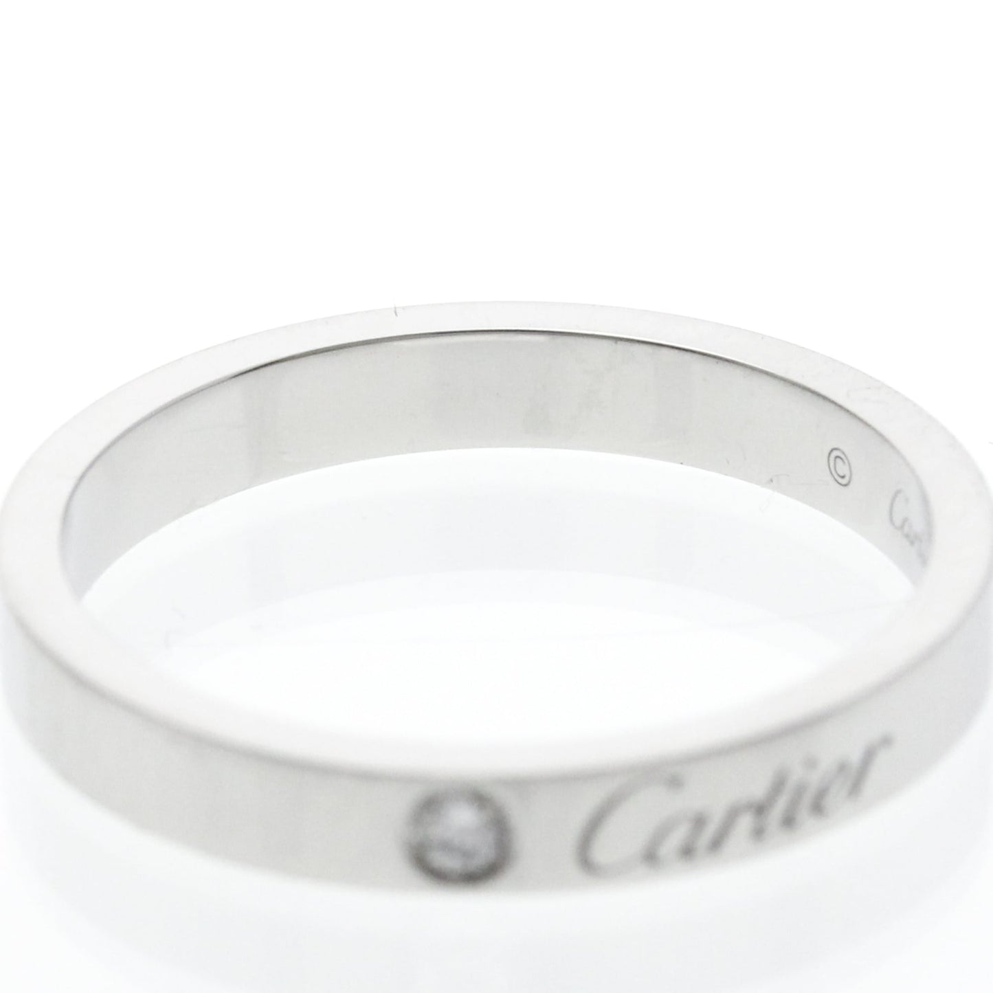 Cartier C de Cartier · Platinum · Diamond