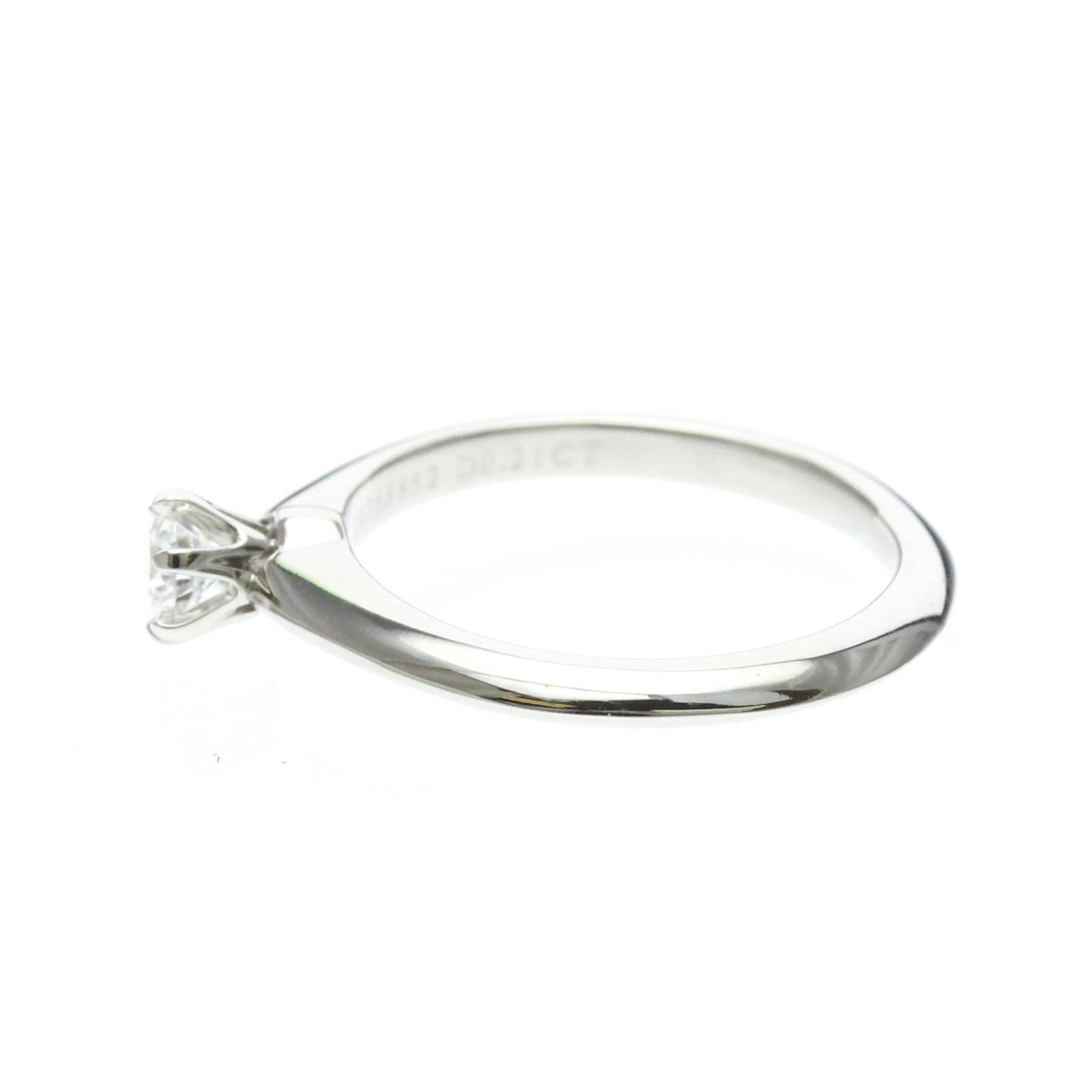 Tiffany Solitaire · Platinum · Diamond