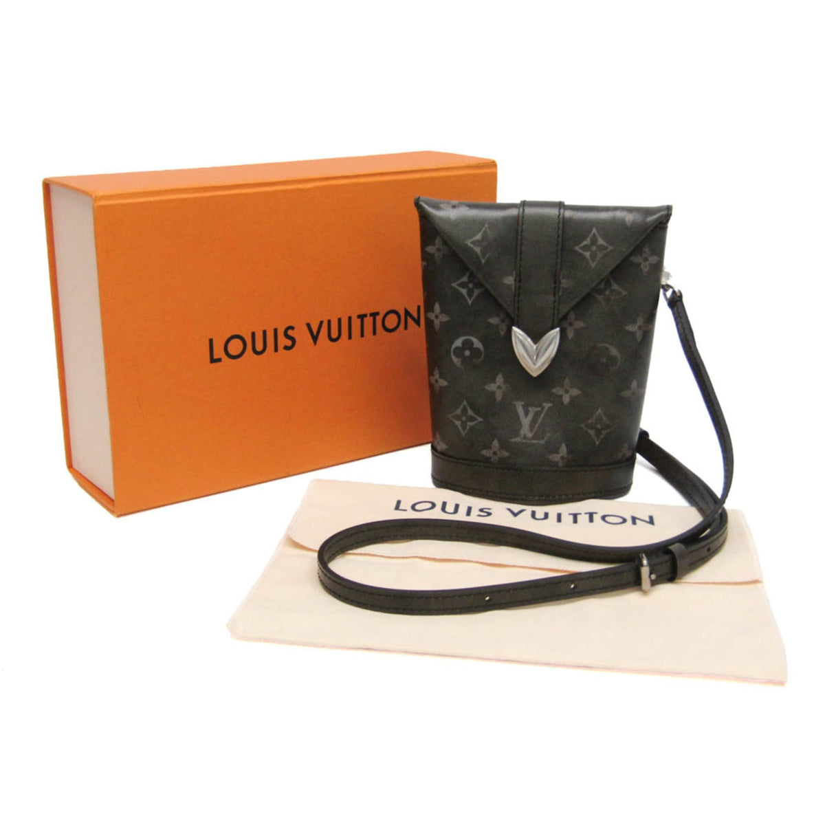 Louis Vuitton Brushed Monogram Envelope
