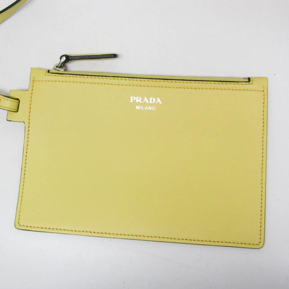Prada City Calf · Leather Tote