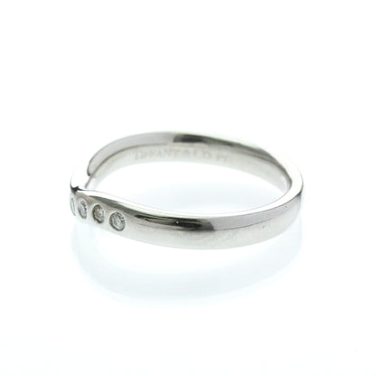 Tiffany Curved Band · Platinum · Diamond