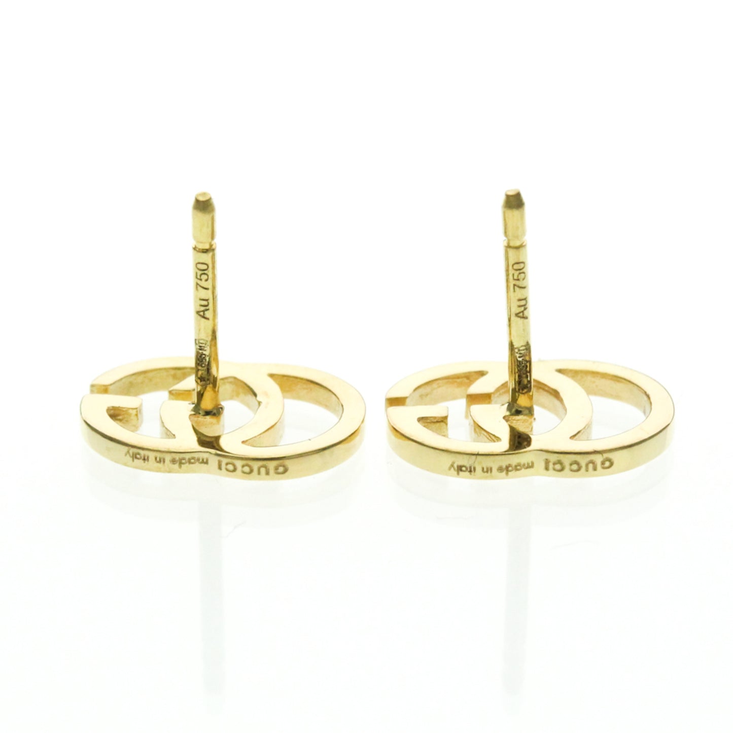 Gucci GG Running · 18K Yellow Gold · Studs