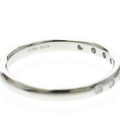 Tiffany Stacking Band · 8 Diamonds · Platinum