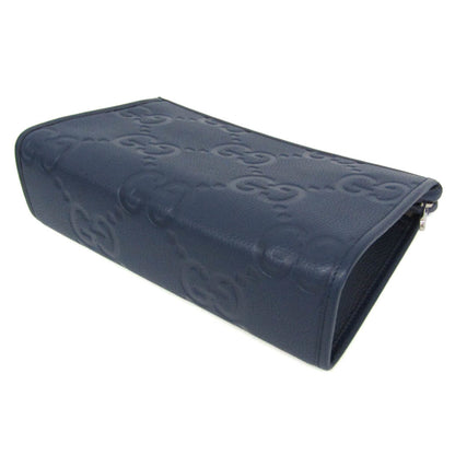 Gucci Jumbo GG · Leather Clutch