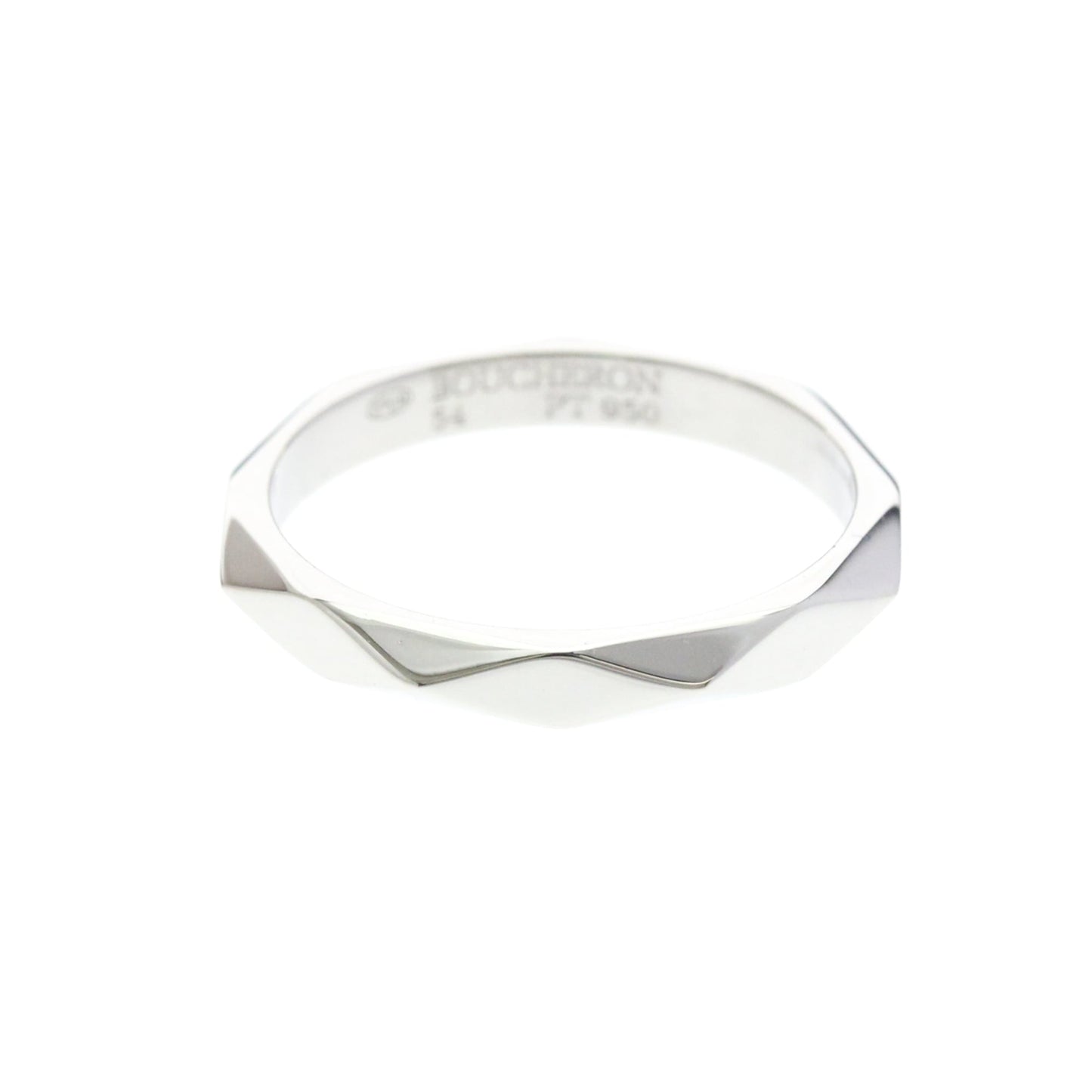 Boucheron Faceted · Platinum