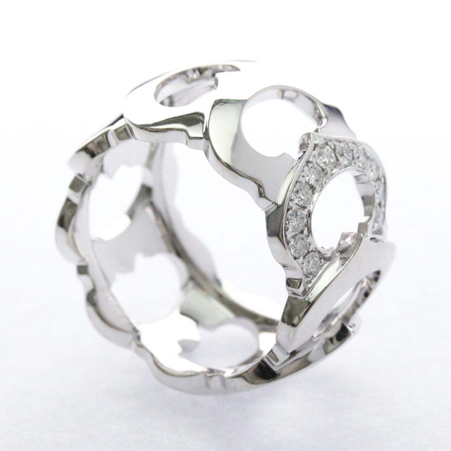 Cartier C de Cartier · Diamond · 18K White Gold
