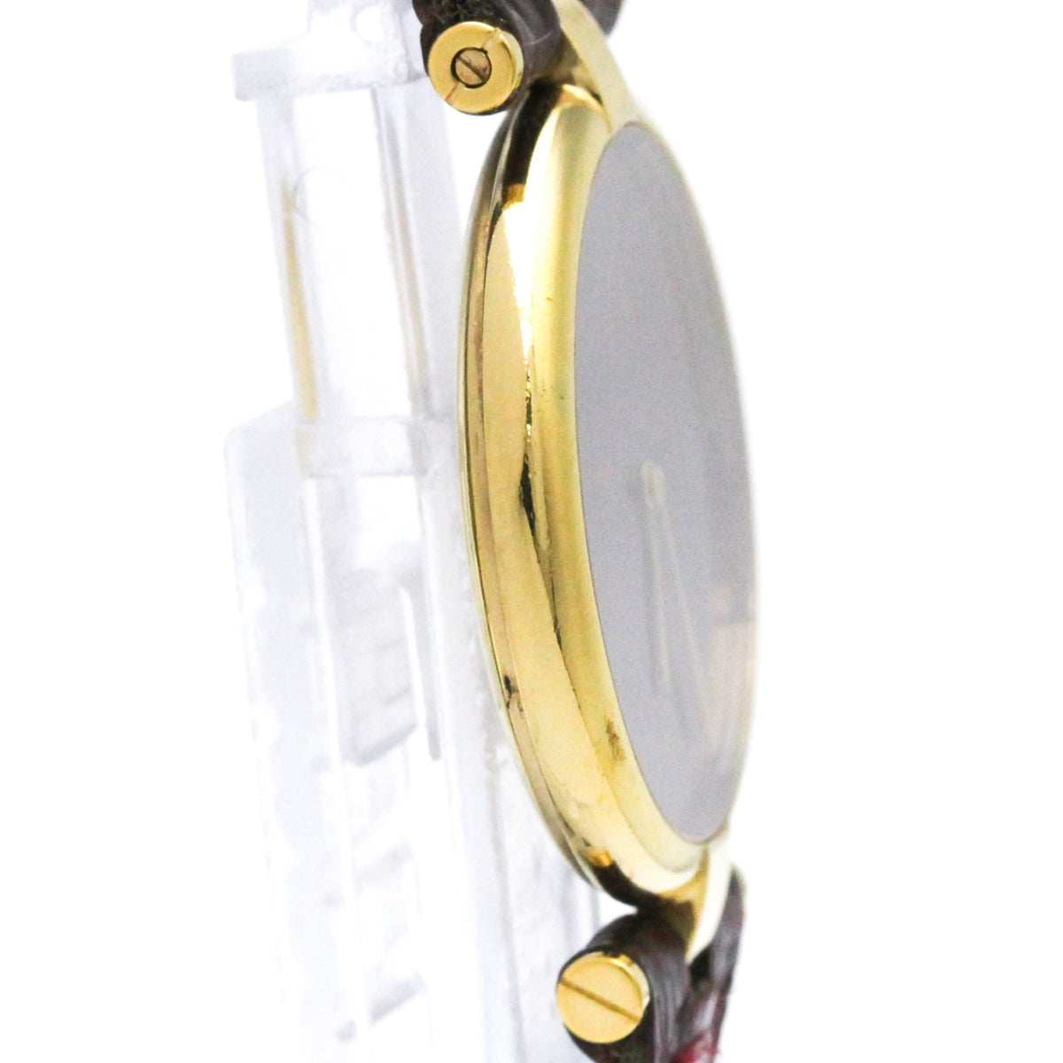 Cartier Must Vendome · Gold Plated · Quartz