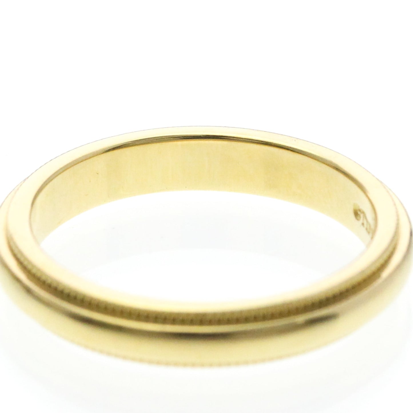 Tiffany Milgrain · 18K Yellow Gold