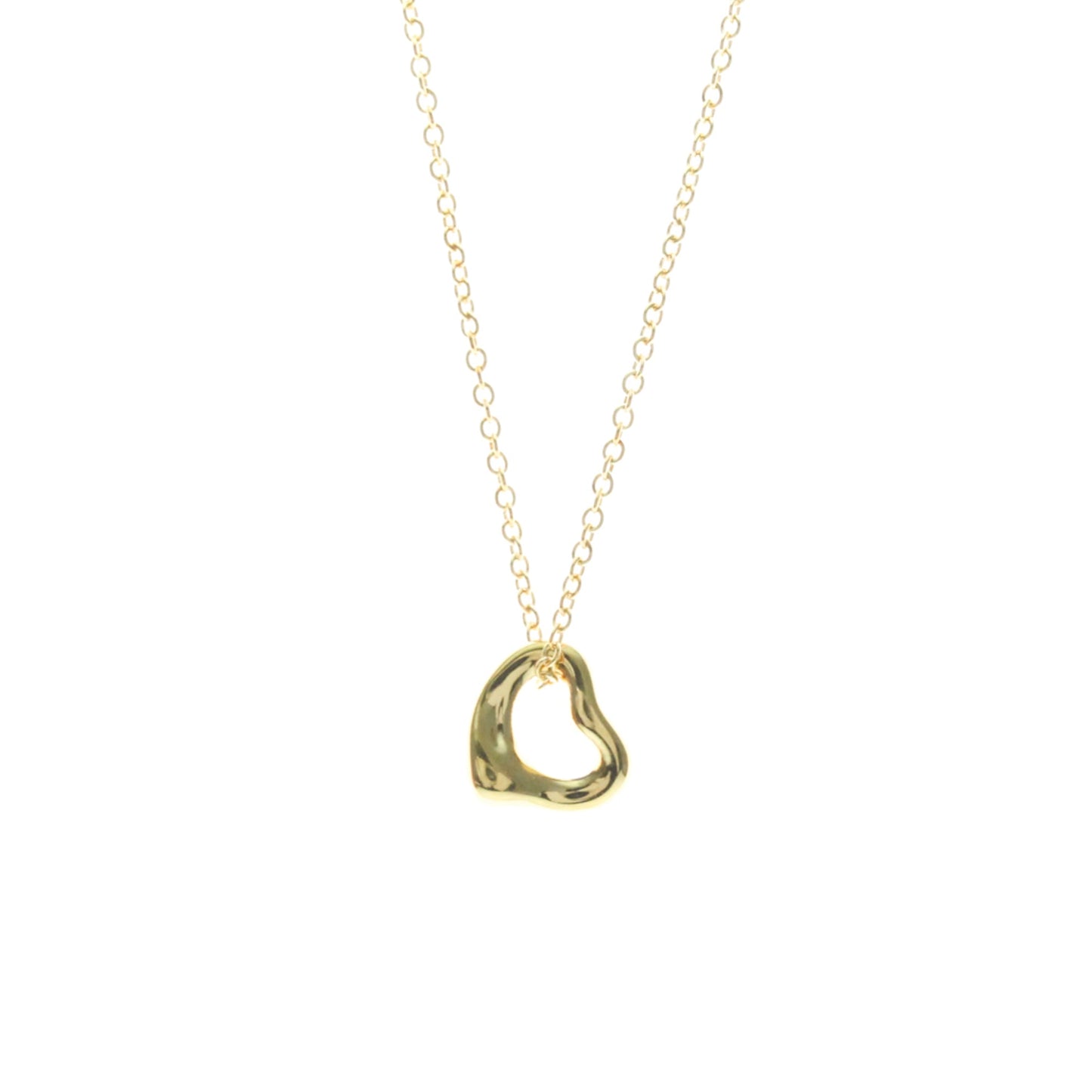 Tiffany Open Heart · 18K Yellow Gold