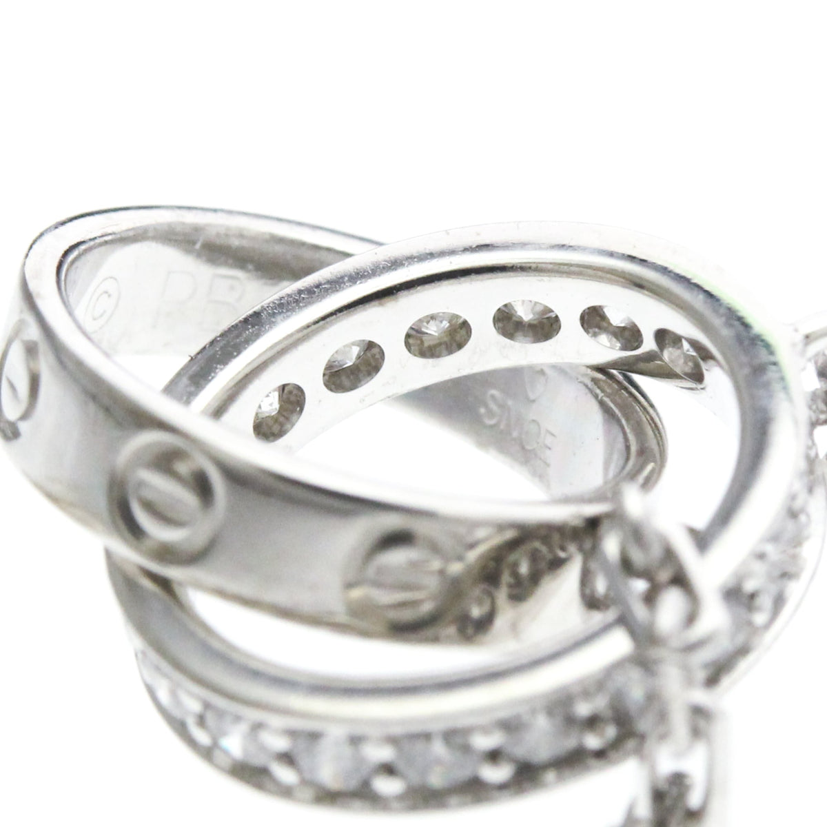Cartier Baby Love · Diamond · 18K White Gold