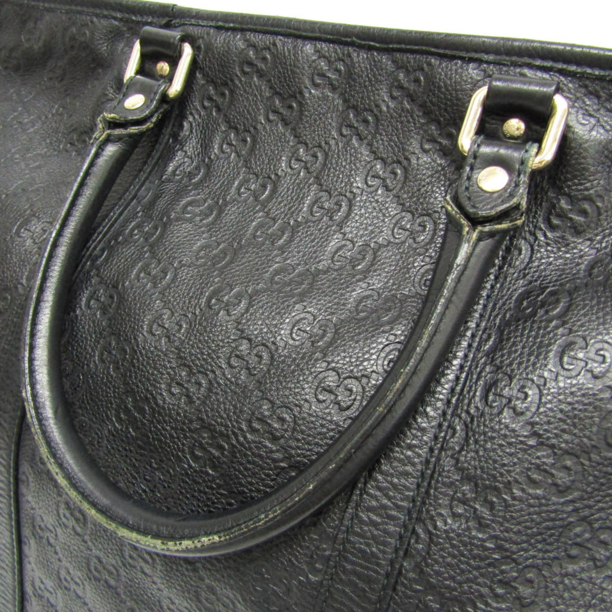 Gucci Guccissima · Leather Boston