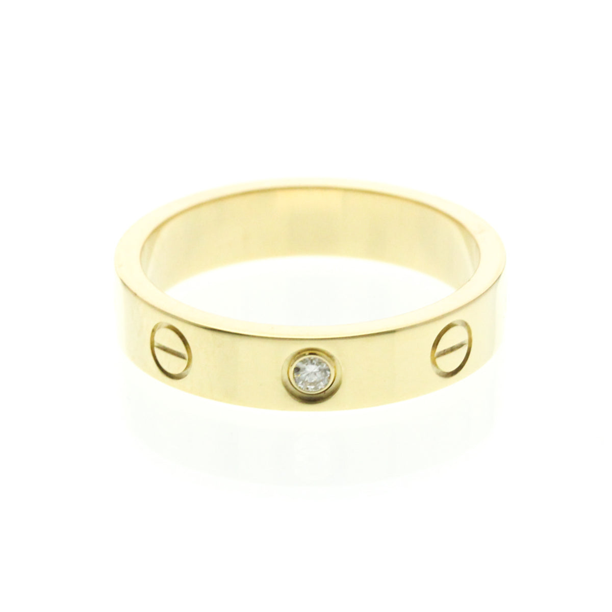 Cartier Mini Love · Diamond · 18K Yellow Gold