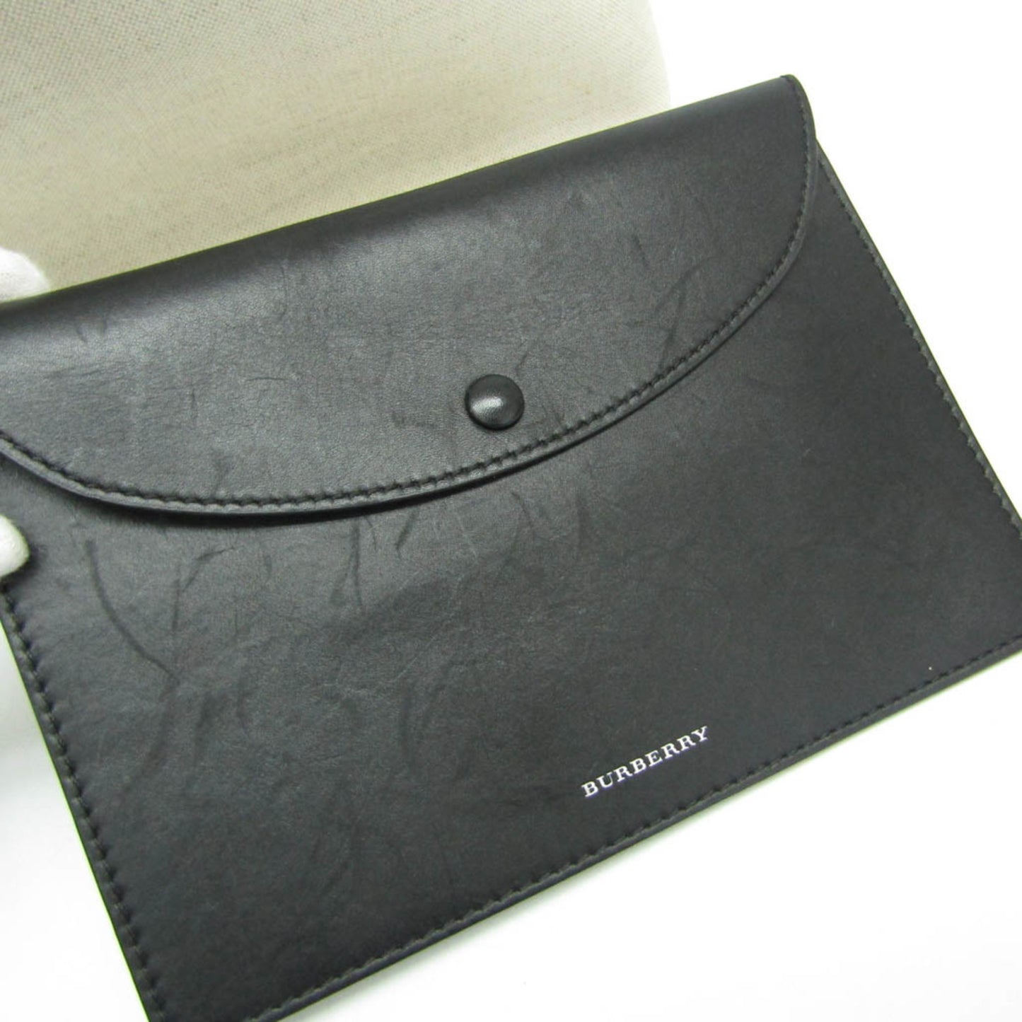 Burberry Large Bucket · Canvas & Leather