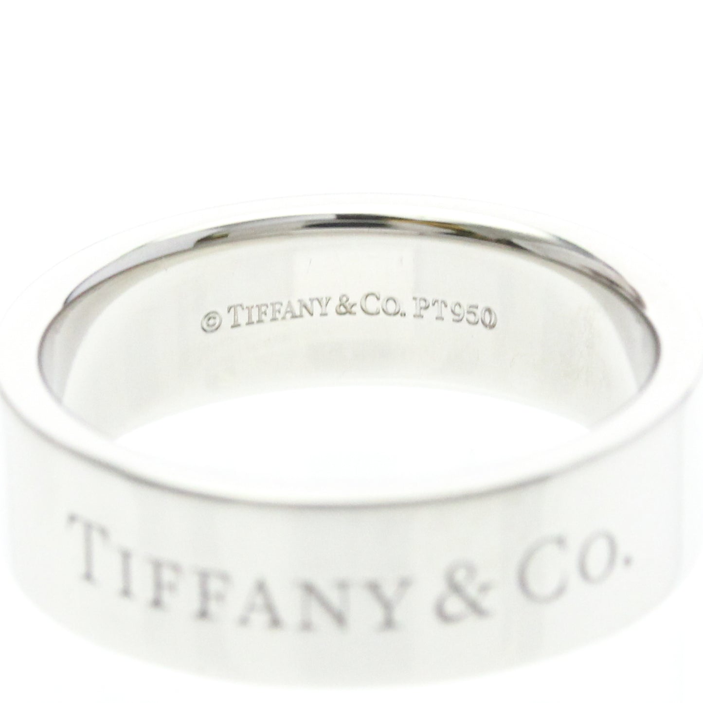 Tiffany Flat Band · Platinum