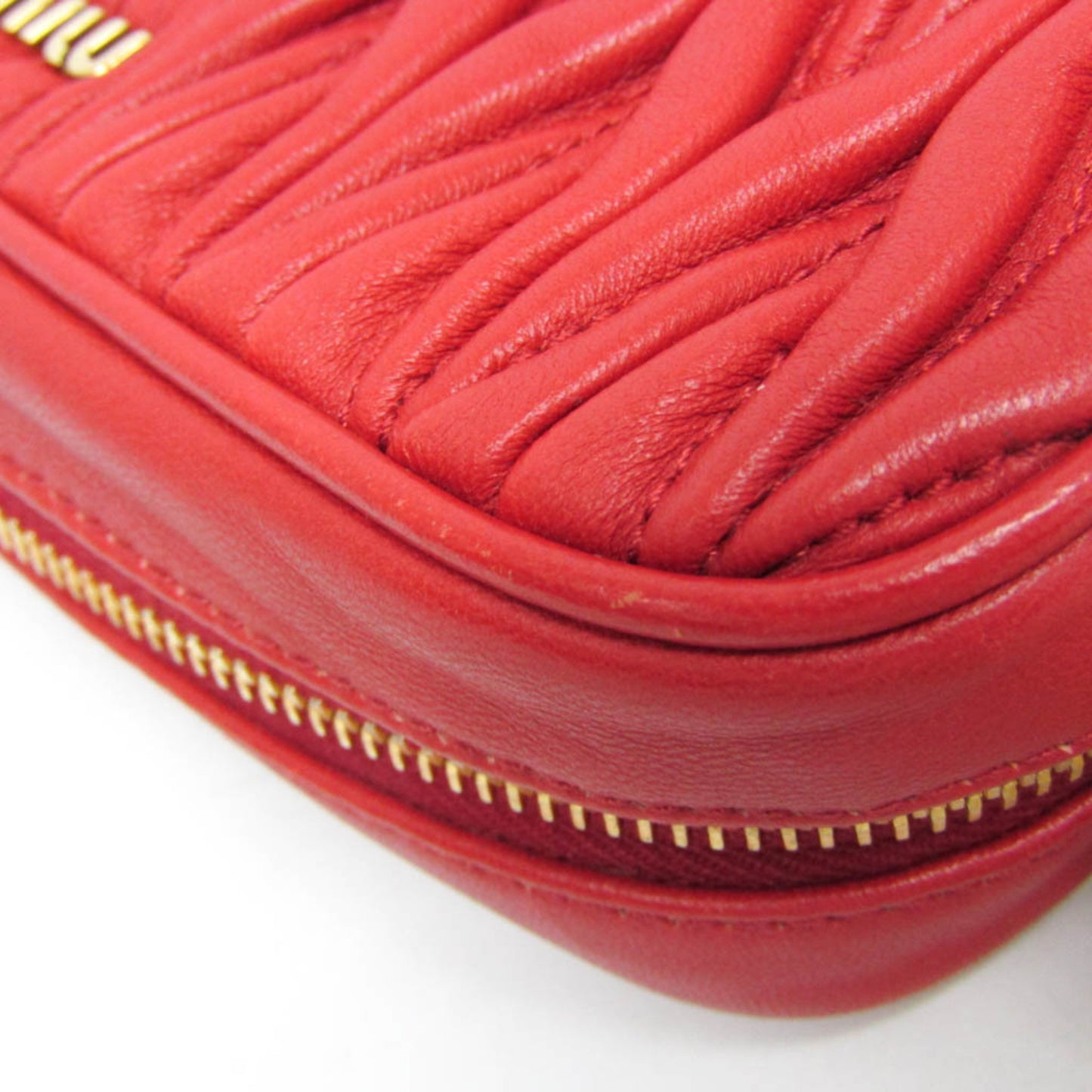 Miu Miu Matelassé · Chain Pouch