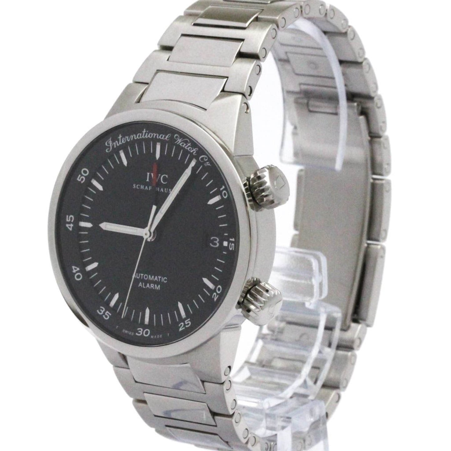 IWC GST · Steel · Automatic · Alarm