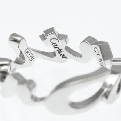 Cartier Signature Ring · 18K White Gold