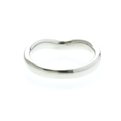 Tiffany Curved Band · Platinum · Diamond