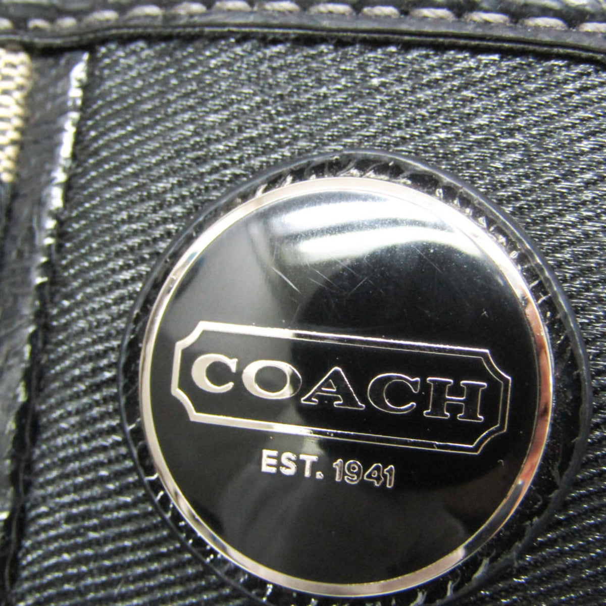 Coach Signature Stripe · Canvas & Leather