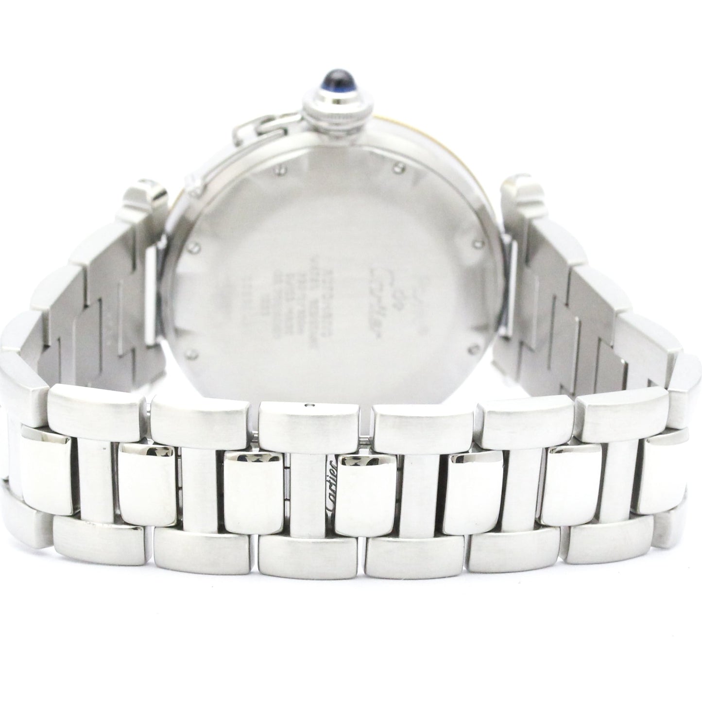 Cartier Pasha 38 · 18K Yellow Gold · Steel