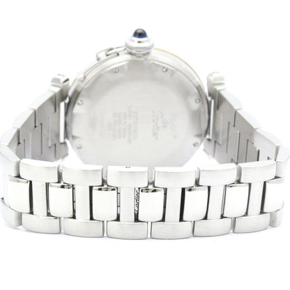 Cartier Pasha 38 · 18K Yellow Gold · Steel