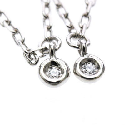 Gucci Double G Diamond · 18K White Gold