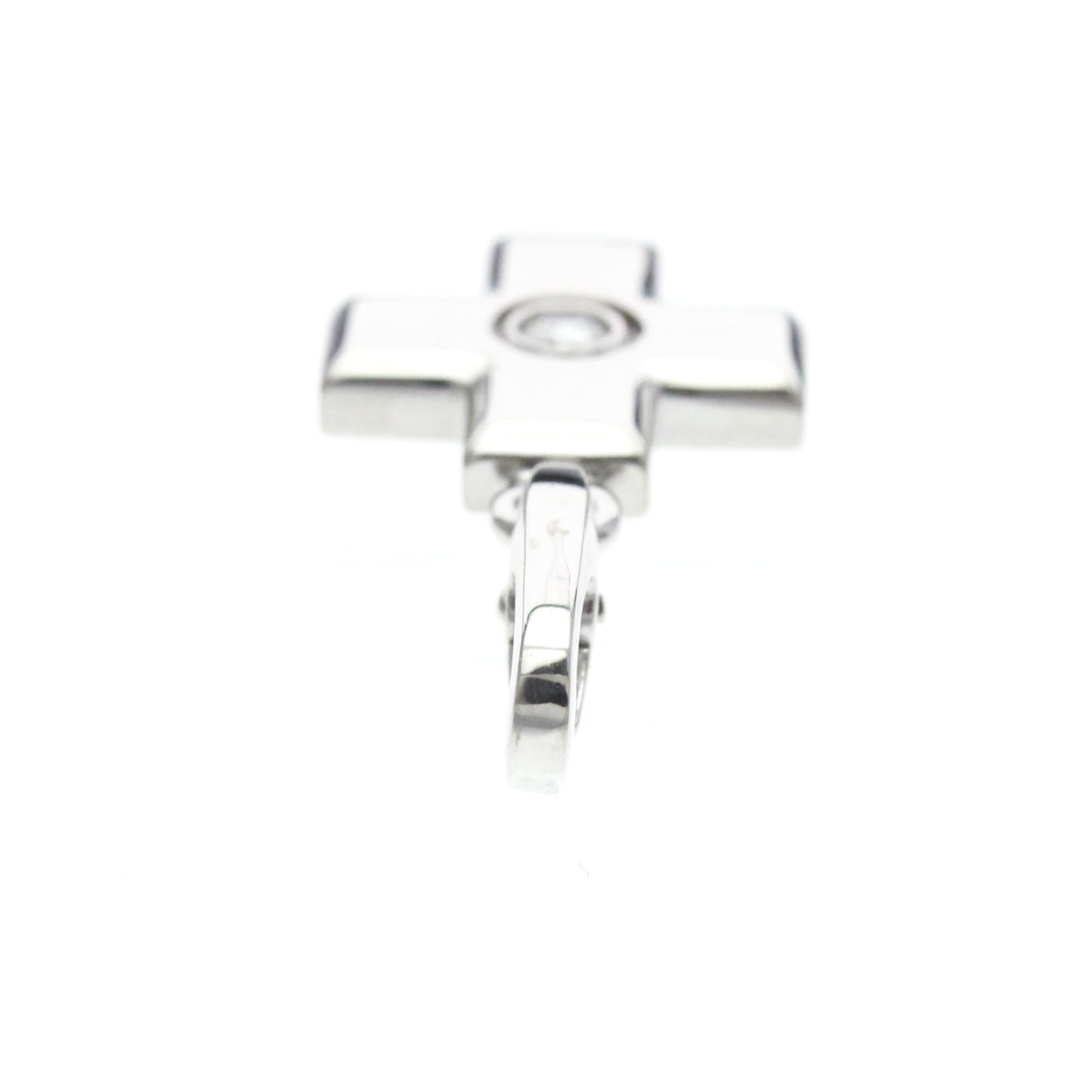 Cartier Cross · 18K White Gold · Diamond