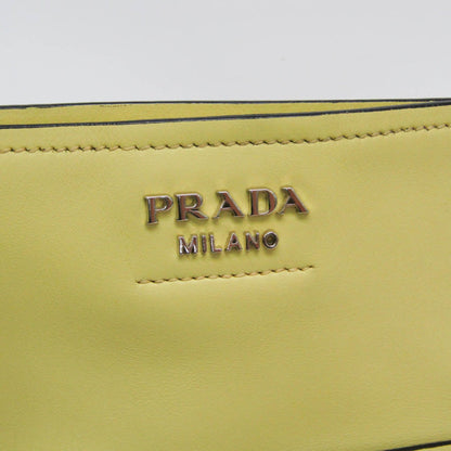 Prada City Calf · Leather Tote