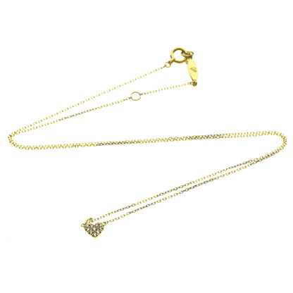 AHKAH Heart Pavé · 18K Yellow Gold · Diamond