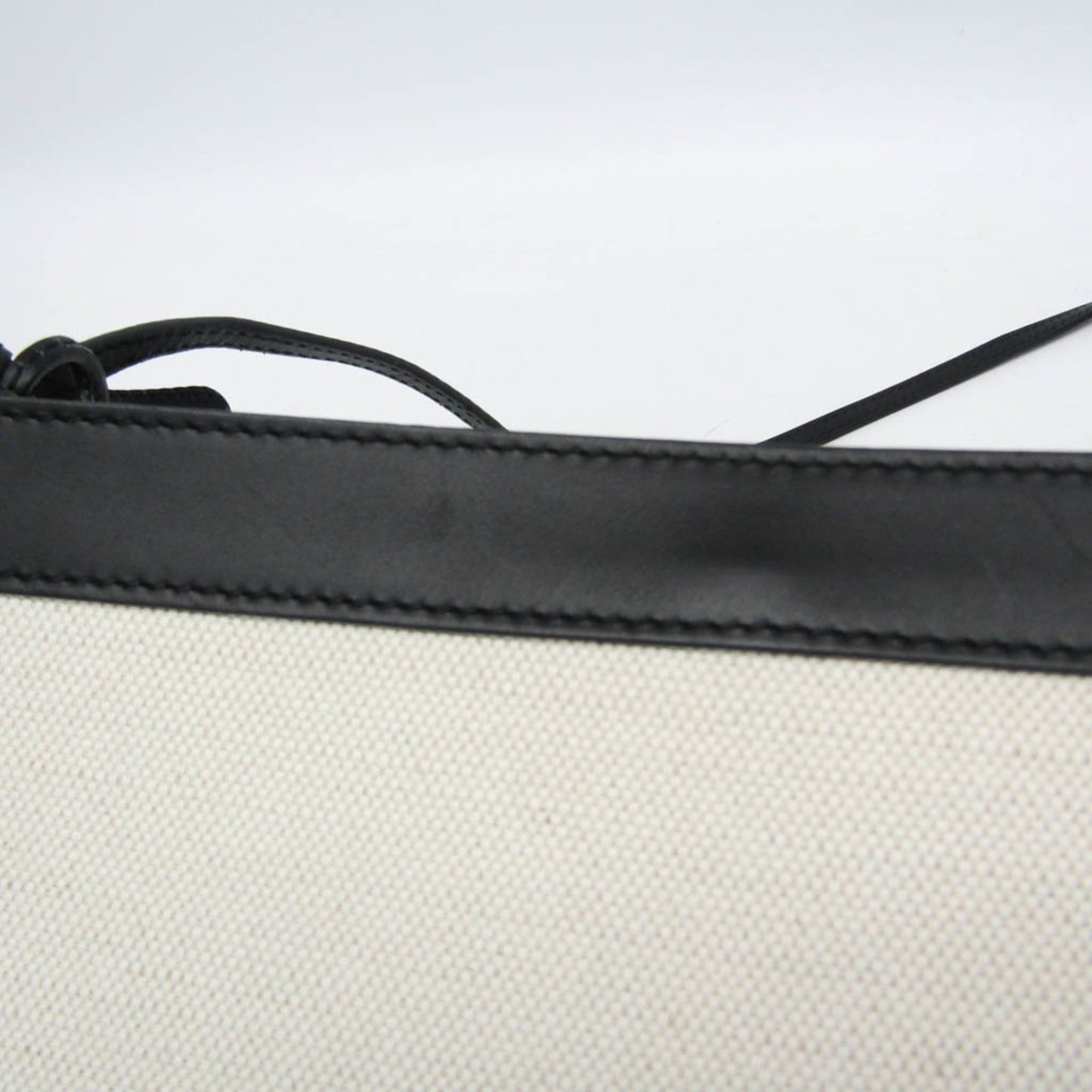 Balenciaga Navy Pochette · Canvas & Leather